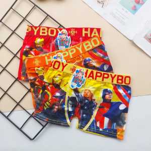 Promo 3pcs Celana Boxer Anak Laki Laki Karakter Lucu/Cd Celana Dalam Anak Free Pouch