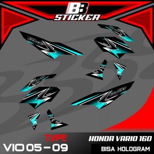 STICKER DOFF Stiker Vario 160 Striping Vario 160 2022 2023 Vio 5