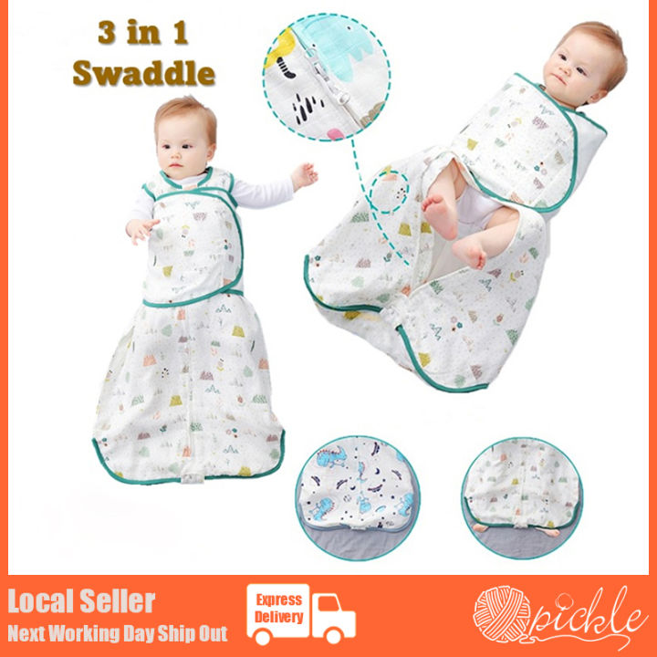Baby Sleeping Bag Vest Sleeping Swaddle Baby Blankets Bamboo