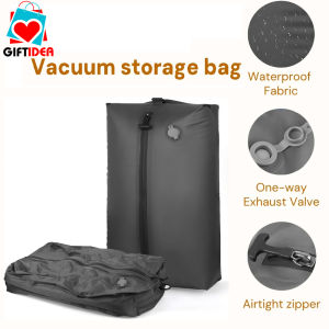 Travel Vacuum Storage Bag  Space-Saving Luggage Organizer