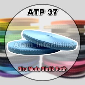 Pita Polyester bintik ukuran 1cm  | Pita strip | Bis bintik | pita grosgrain | pita kado Tali id card Roll | Pita List baju celana tas sepatu | Pita kalung kucing | Pita kalung anjing | Pita pembatas buku | pita Grossgrain 1cm | Pita kerajinan tangan