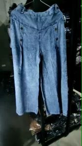 Biggy palazo jeans - celana kulot besar - celana big size / kulot jeans palazzo terbaru2022-