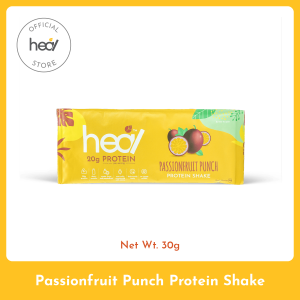Heal Passionfruit Punch Whey Protein Shake Dairy Based Powder (3 Sachets) - HALAL