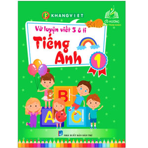 Sách Vở Luyện Viết 5 Ôli - Tiếng Anh 1