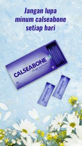 calseabone ( nutrisi tulang ) kemasan baru 15saset