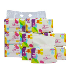 6-Packs PAILO 3-Ply Facial Tissues 196x118mm 370 Sheets Dry & Wet Use  Large Size Soft Smooth