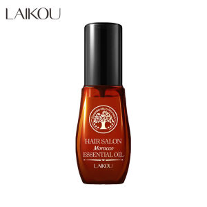 LAIKOU Pure Morocco Argan Oil Hair Nourishing Oil Straightening Curly For Dry Damaged Hair Dry Split Ends Smooth 40ml
