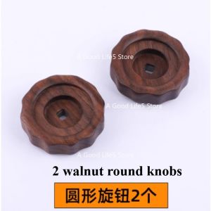 Kirilgu Applicable To Huijia 330gb Coffee Machine 310p/320 Accessories Walnut Bottomless Handle Powder Press Seat Anti-scalding Ring H5K8Q