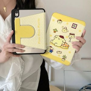 เคสไอแพด ฝาหลังอะครีลิคมีช่อง ใส่ปากกา สำหรับ Gen11 10.2 Gen10 Air7 Air6 สีเหลือง น้องหมา สำหรับ Pro11