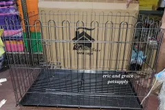 METALIC COATED Collapsible crib type cage for dogs Lazada PH