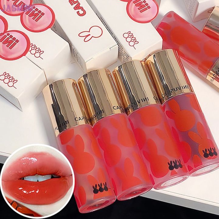 Jasmine Cappuvini 6 COLORS JELLY LIP GLOSS Lip Glaze Whitening