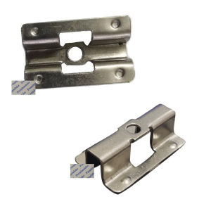 enxs shop 200Pcs Stainless Steel Invisible Exterior Composite Deck U Shaped Clip Bracket Fastener Flooring WPC Panel