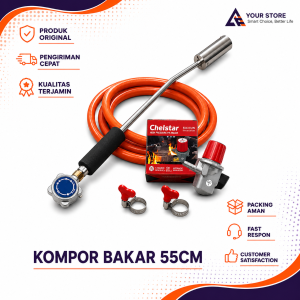 Kompor Bakar Komplit 55cm / Blower lengkap / Kompor Tikus