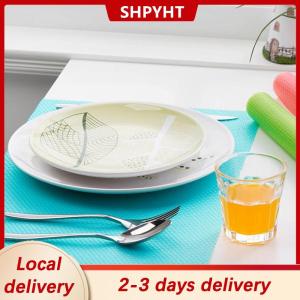 [COD] SHPYHT Local delivery Ship within 24 hours 1PCS EVA Waterproof Refrigerator Liner Mat Washable Mildew Kitchen Pad Anti-oil Cabinet Drawer Placemat Heat-insulat Fridge Mat