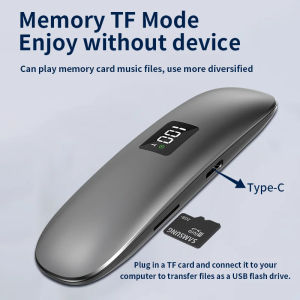 White Noise Sound Sleep Aid Music Under Pillow Portable Bone Conduction Bluetooth Speaker Silent Wireless Speaker