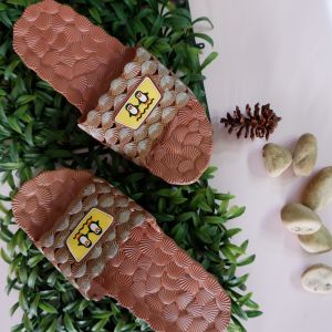 SandSo - 8602 PTY Sandals Wanita Karet Rubber Slip On Slipper Sendal Flat Teplek Slide Sandal Jelly Flip Flop Flipper Slop Selop Empuk Lentur Casual Kasual Dewasa Rumah Kamar Mandi Kerja Kantor Pantai Indoor Outdoor Plain Polos Anti Slip Air Licin