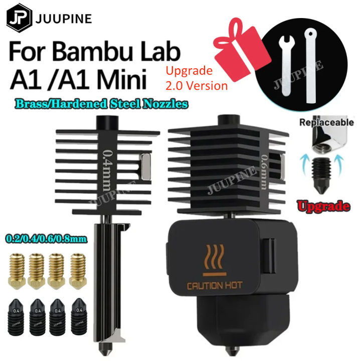 Upgrade Hotend V2 For Bambu Lab A1 Nozzle Bambu Lab A1 Mini Nozzle Kit ...
