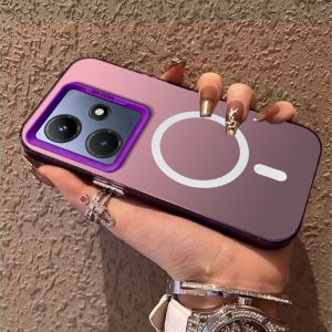 For casing Infinix Hot 30 play hot 30i Hot 30 5G 2023 phone case hard case TPU protector smooth shockproof cover new design aesthetic wireless magnetic attraction cybswx01