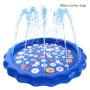 Kids outdoor splash pad sprinkler pad spray mat summer grass water toy