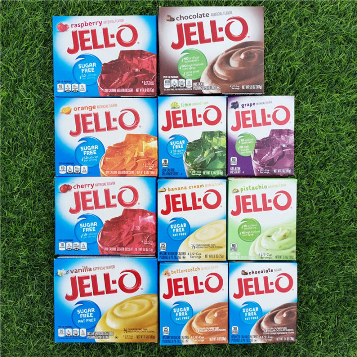 LowCalorie SugarFree Jelly Powder FatFree Pudding Powder Baking