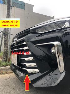 Ốp Mặt Calang Xe Toyota AVANZA 2023 Bộ 8 Chi Tiết Cao Cấp Hàng Inox Xịn