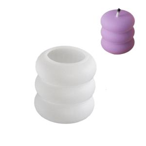 Easy to Clean Silicone Round Mold for Candle Making Round Shape Ornament Perfect Present for Crafting Enthusiasts