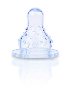 [ 024-Nuby ] Bộ 2 núm ty cổ hẹp 3 dòng chảy ( 0m+ )