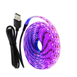 USB LED Strip Light TV Background Lighting Tape Ribbon Lamp Decor DC DIY Flexible Light Ribbon Lamp Party Home Decor