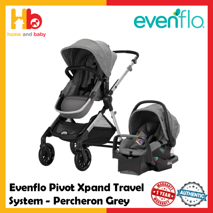 Evenflo Pivot Xpand Modular Travel System w/ SafeMax Infant Car - Main Image