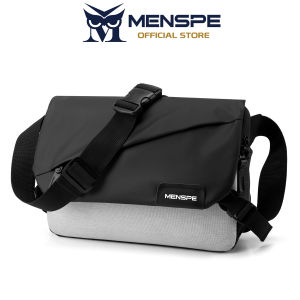 MENSPE Men Bags Fashion Shoulder Bag Cross Body Bag Leisure Messenger Bag Splicing Contrasting Colors Large Capacity Sling Bag Lightweight Casual Bag Men Fashion Leisure Bag Oxford Waterproof for Sport Street Travel Outdoor