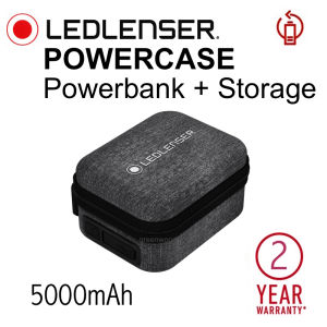 Powercase LEDLENSER Powerbank 5000mAh Storage Charger Powerbox for Led Lenser Headlamp