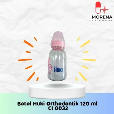 HUKI - Botol Susu Standar 120ml / Botol Bayi CI-0032