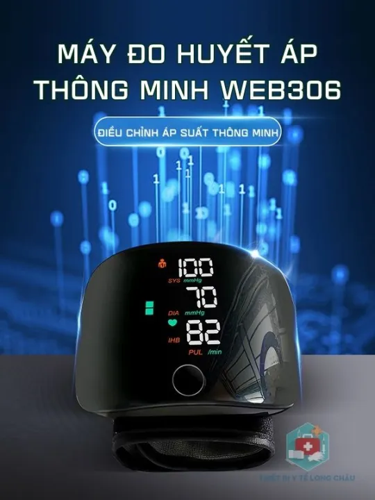 Máy đo huyết áp cổ tay WEB306