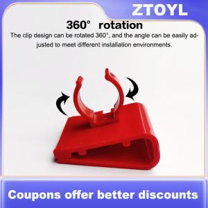 【ZTOYL】 Aquarium LED ánh sáng chủ ống nước Hose mount bracket cố định Clip Fish Tank Hose kẹp chìm Fish Tank phụ kiện