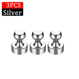 10PCS  Mini Multifunctional Silver/Gold/Black Thumbtack Home Whiteboard Kitchen Refrigerator Office Thumbtack