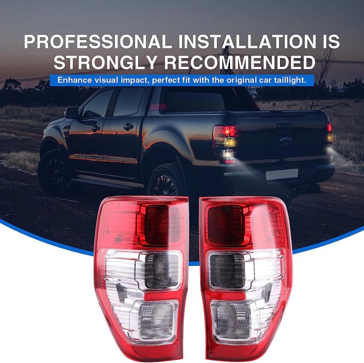 Ranger Tail Lamp Tail Light for Ford Ranger 2012-2018 Car Rear