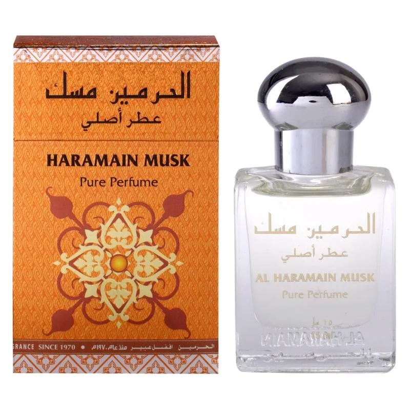 Parfum AL HARAMAIN MUSK Perfume 100% Original Impor Arab Non Alkohol 15ml  Parfume Minyak Wangi Parfum ALHARAMAIN HARAMAIN AL HAROMAIN ALHAROMAIN