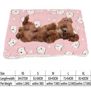 bed mat dog cat soft sleeping bed washable  mat cushion for dogs