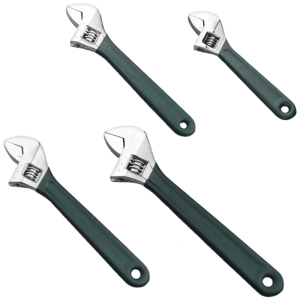 4Pcs 6/8/10/12inch Standard Adjustable Spanner Monkey Wrench Plumbers Wrench Tool Household Maintenance