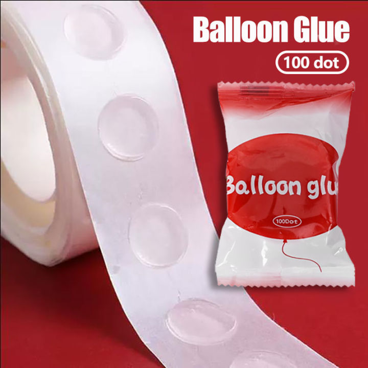 UPINS 1500 Pcs Removable Adhesive Dots - 15 Rolls Double Sided Balloon Tape For Wedding, Party & Craft Decorations