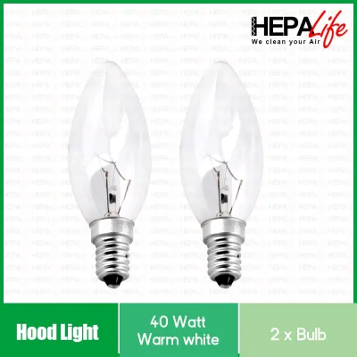Kitchen Cooker Hood Bulb 40W E14 warm white - Hepalife