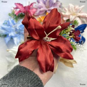 [COD] fhsav Fashion Headwear Hawaiian Flower Hair Clips Romantic Side Clip Sweet Bangs Hair Clip Artificial Flower Hair Accessories Gifts