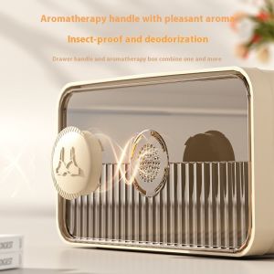 KS กล่องลิ้นชักที่จัดชุดชั้นในสำหรับยกทรงและถุงเท้าพร้อมแพ็คเก็ตกลิ่นหอม