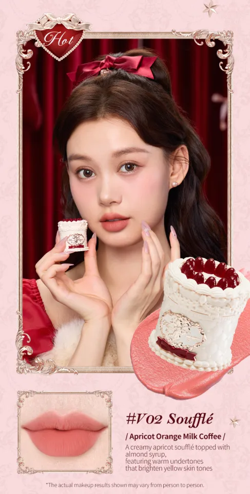 Flower Knows Strawberry Cupid Collection Cake Lip Cream 5ml velvet