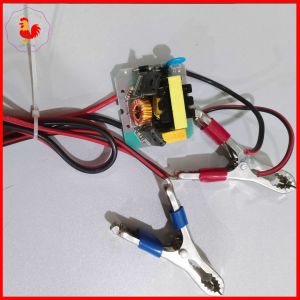 Combo mạch tăng áp - kẹp bình - dây nguồn