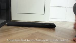 Large Door Draft StopperUnder Door Sweep for Bottom of DoorWeather Stripping Door SealNoise StopperGarage Window Blocker Noise Cold Air InsulationDraft Guard