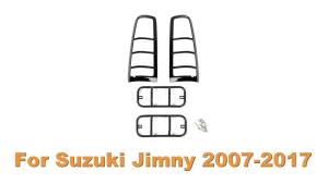 Cornerr Car Tail Light Lamp Decoration Cover Rear Fog Light Lamp Trim Frame For Suzuki Jimny 2007-2017 Exterior Accessories 6K4N7