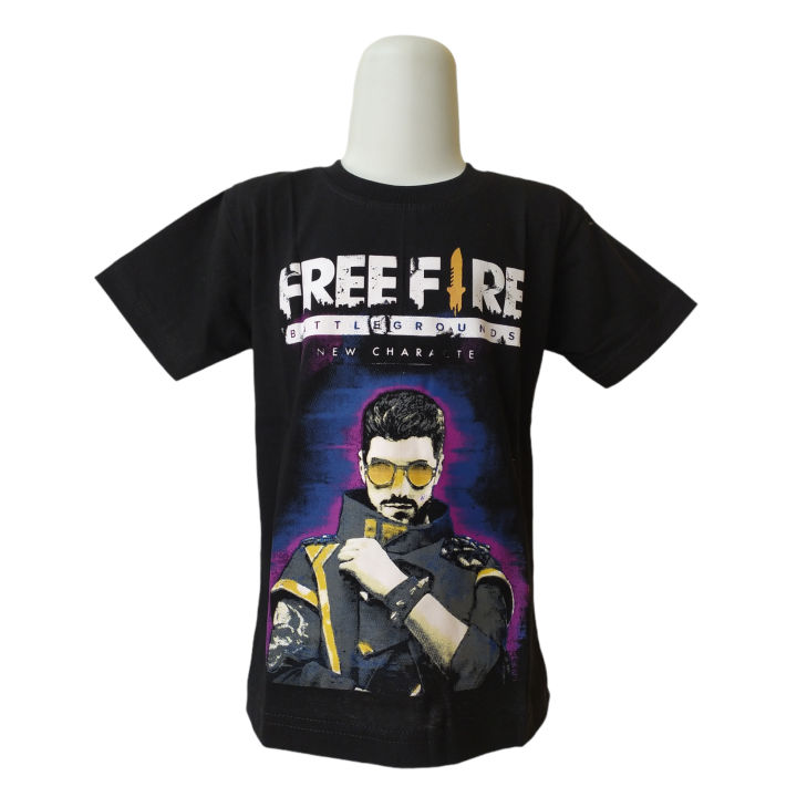 Baju Anak Laki Laki FREE FIRE Alok FF Kaos Oblong Kaos Anak Laki