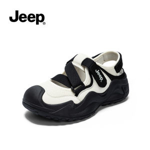 รองเท้าแตะกีฬาผู้หญิงแบบปิดนิ้วเท้าพื้นหนาสำหรับฤดูร้อน น้ำหนักเบา ระบายอากาศได้ดี รองเท้าลำลองแบบแมรี่เจน รองเท้าโรมันที่สะดวกสบาย