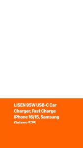 for iPhone 18/17 Pro Max Car Charger USB C Fast Charge with Coiled Cable